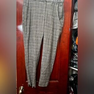 H&M Plaid Business Pants